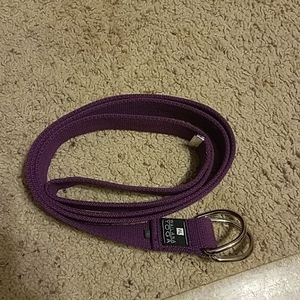 NWOT 6ft Purple Yoga Strap Belt